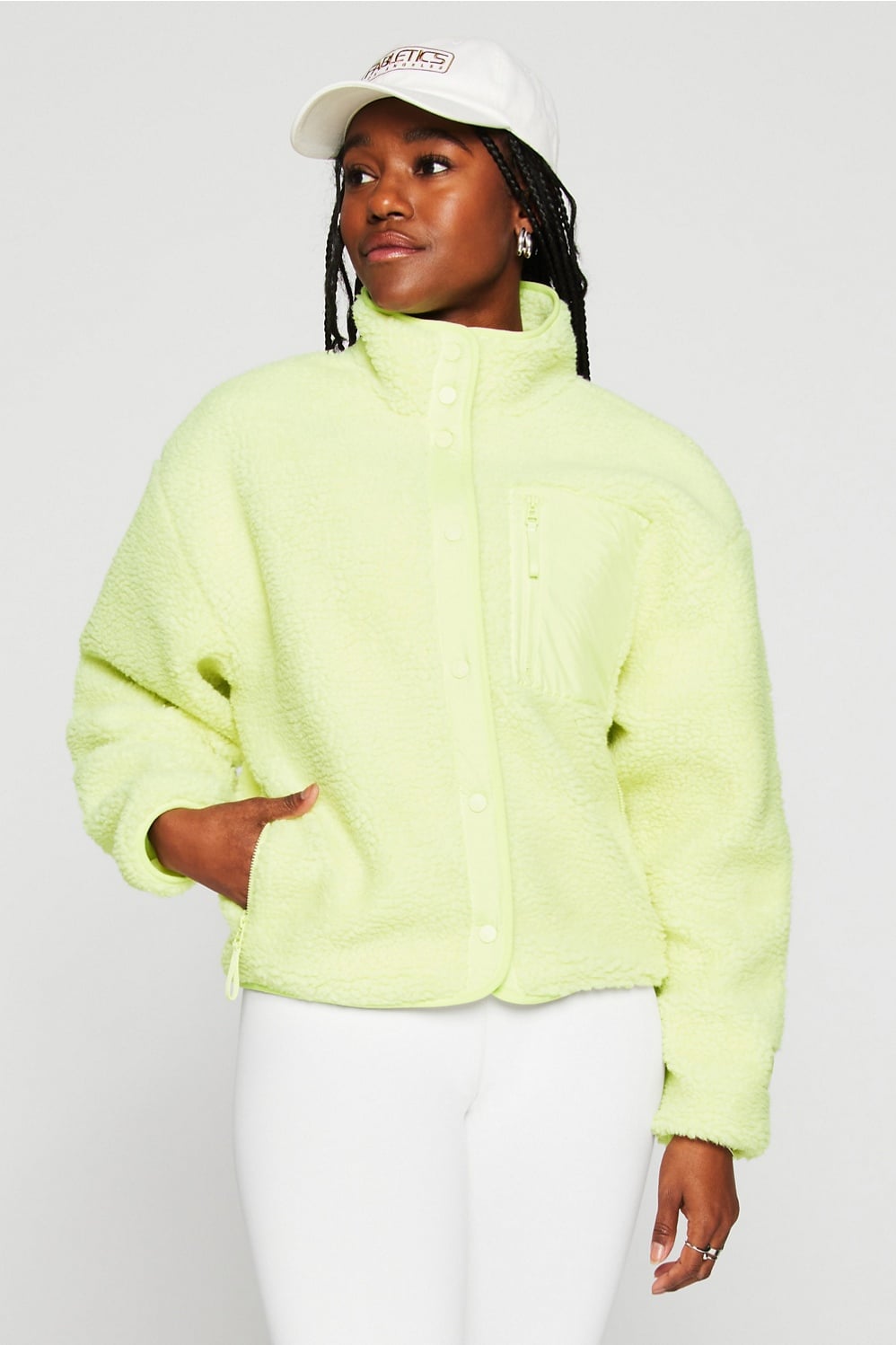 Fabletics Tahoe Teddy Jacket