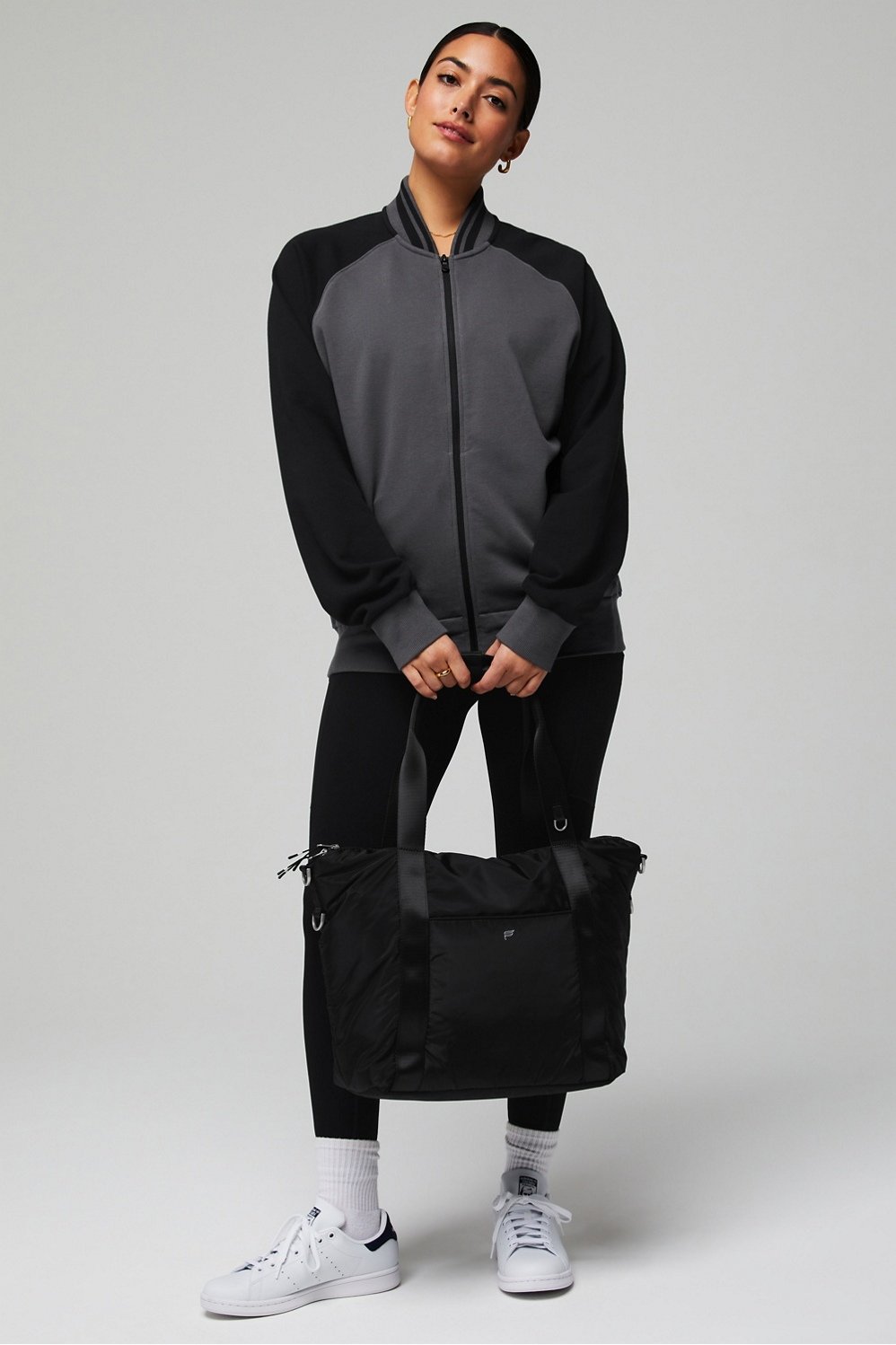 Fabletics The Year Round Terry Team Jacket