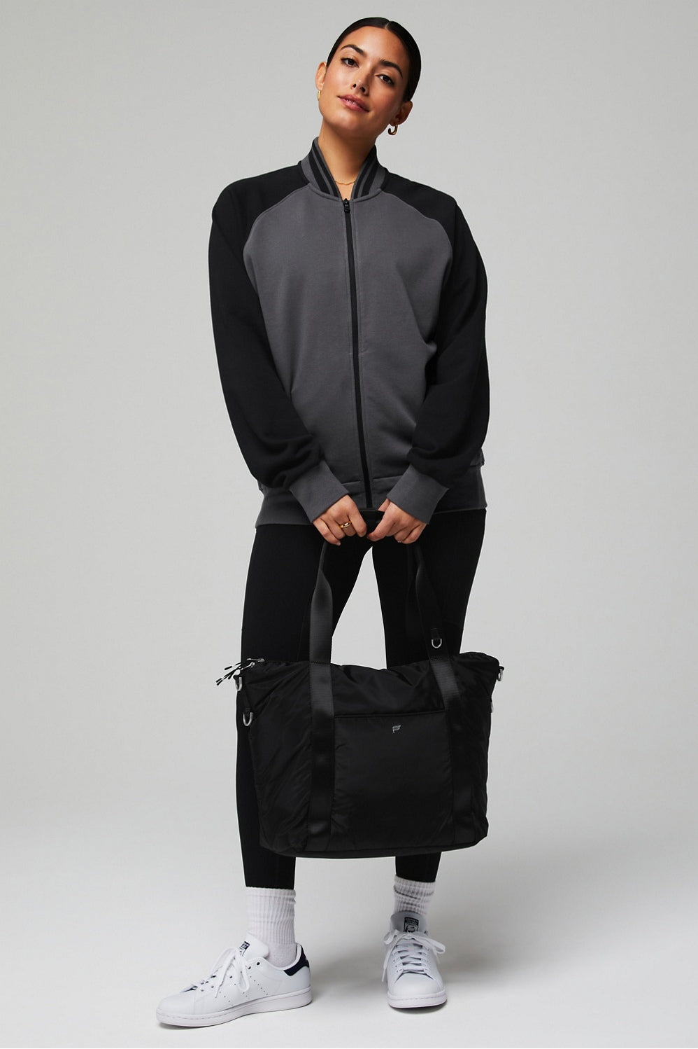 Fabletics The Year Round Terry Team Jacket