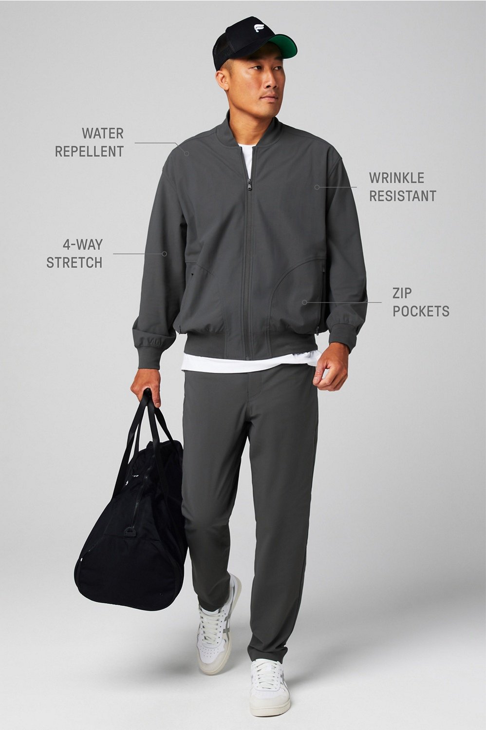 Fabletics The Don Everyday Bomber