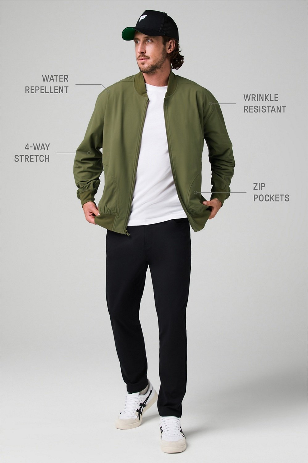 Fabletics The Don Everyday Bomber