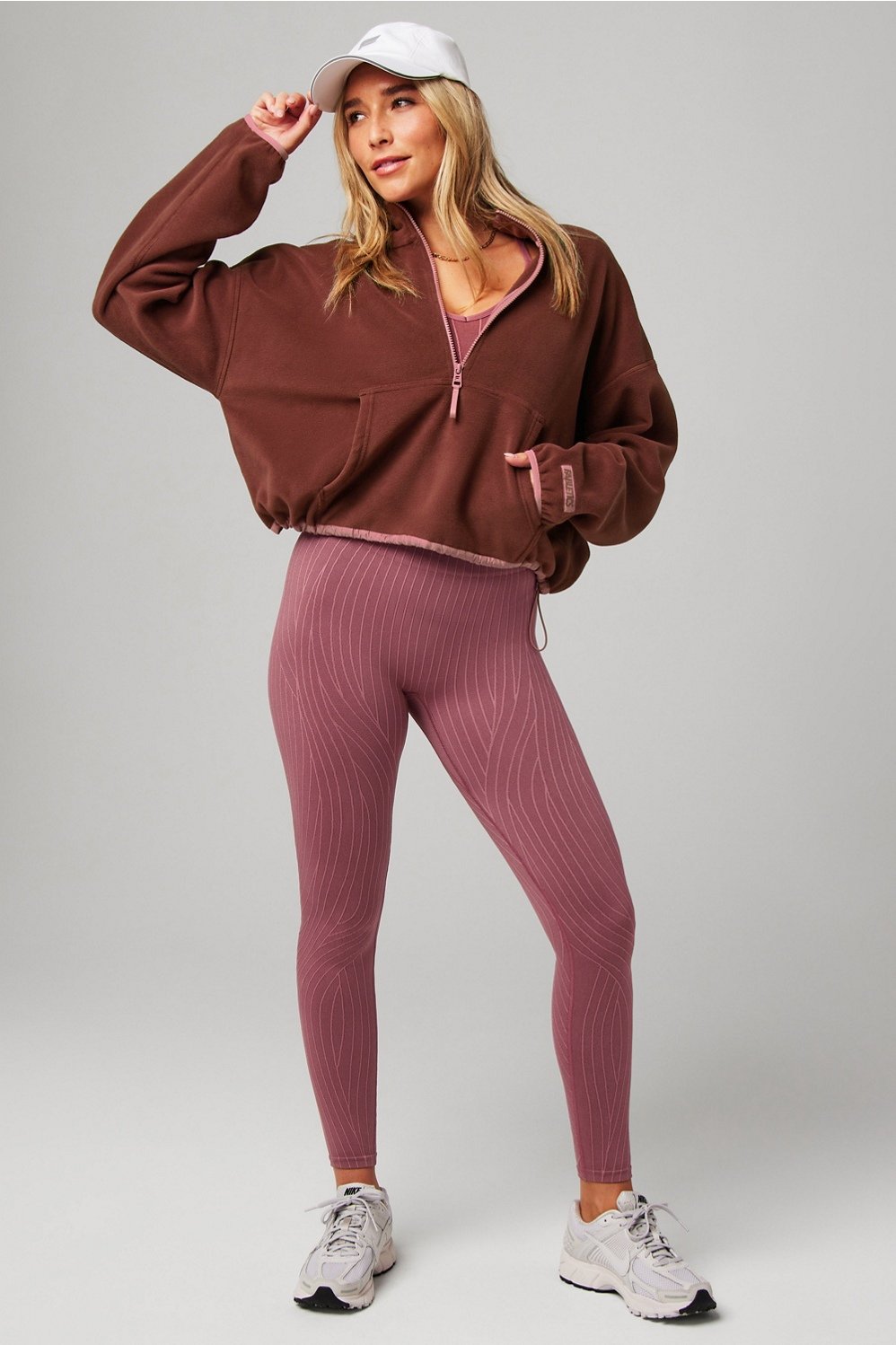Fabletics No Chill Fleece Half-Zip