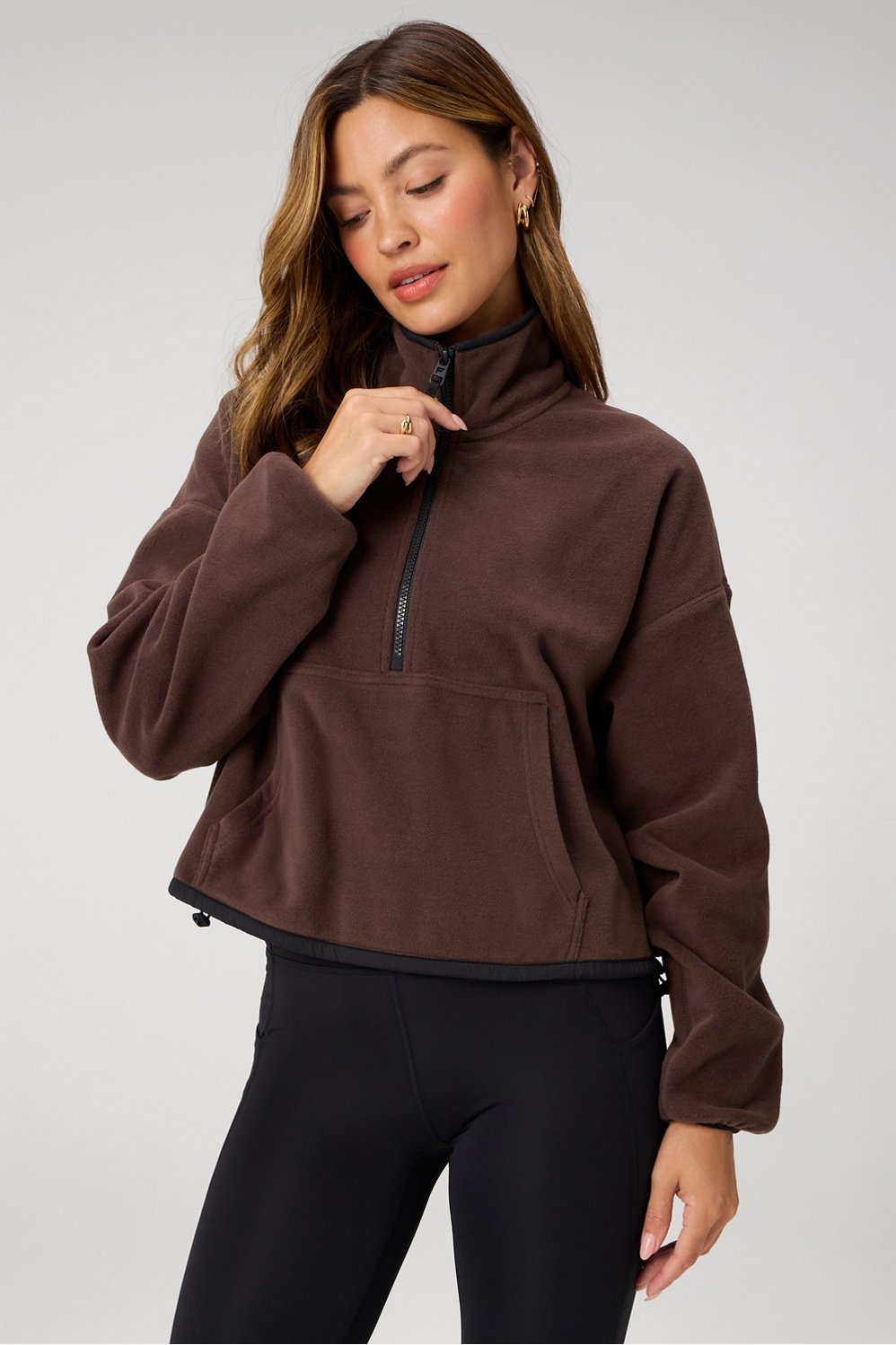 Fabletics No Chill Fleece Half-Zip