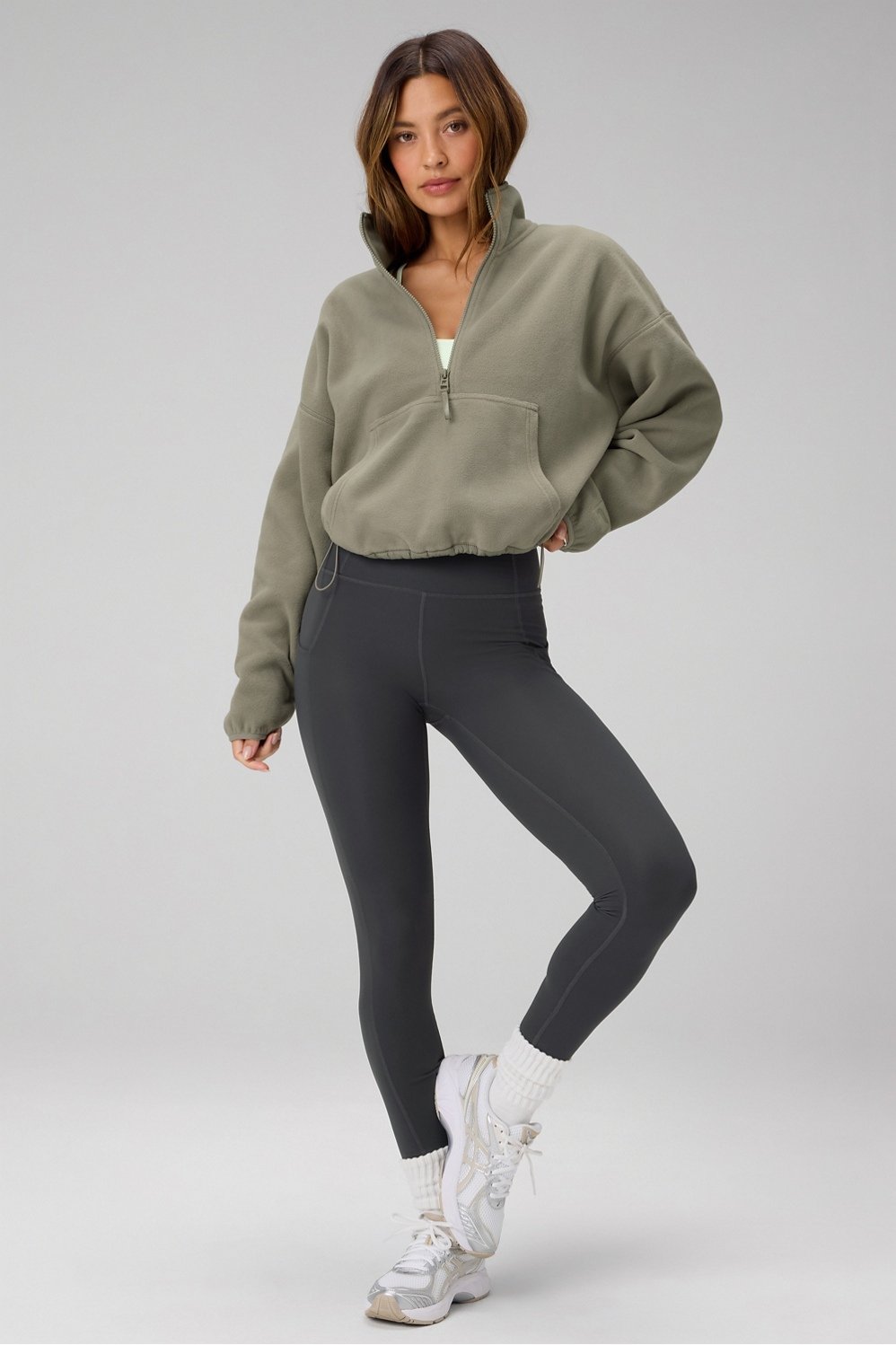 Fabletics No Chill Fleece Half-Zip
