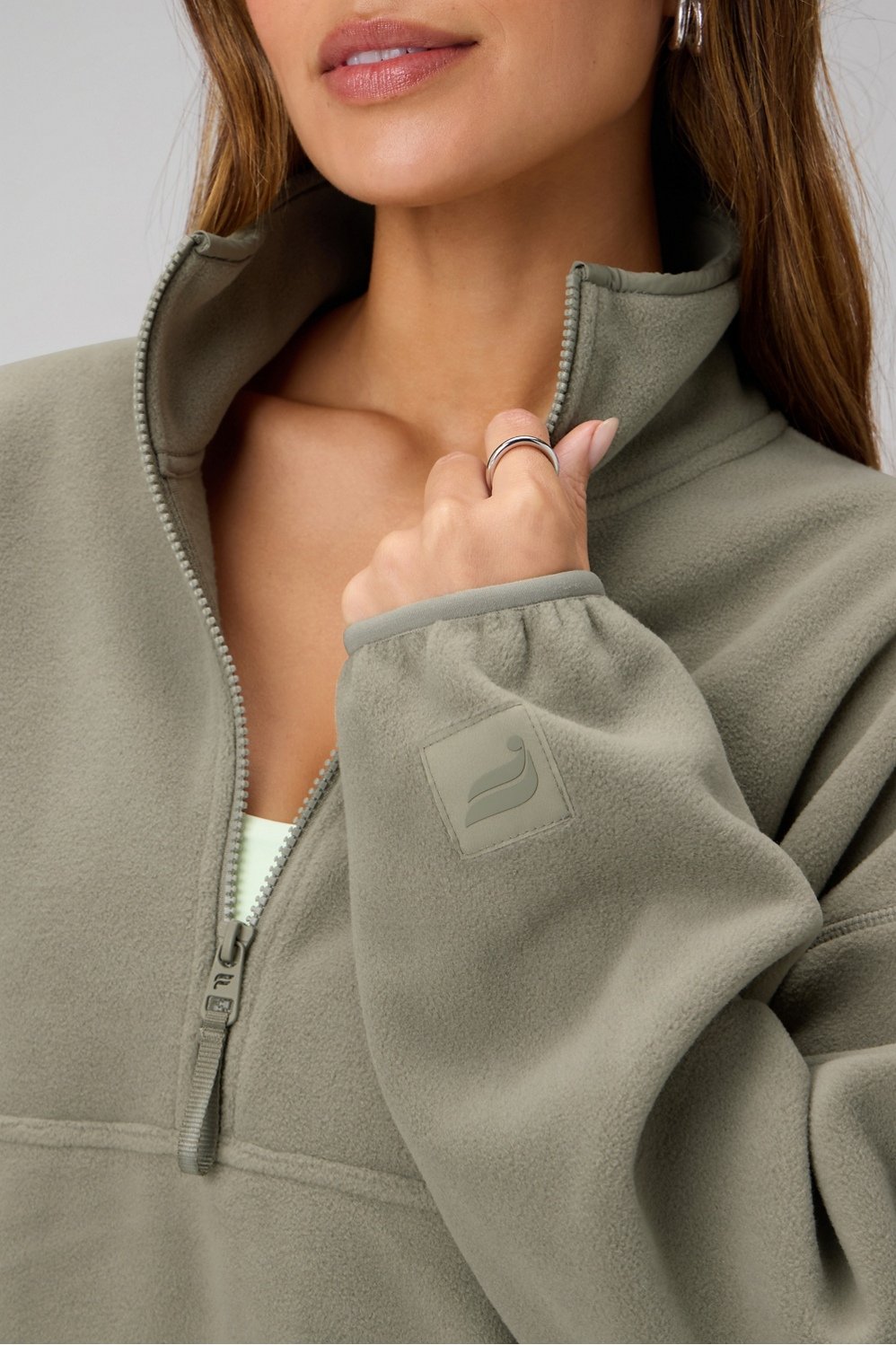 Fabletics No Chill Fleece Half-Zip