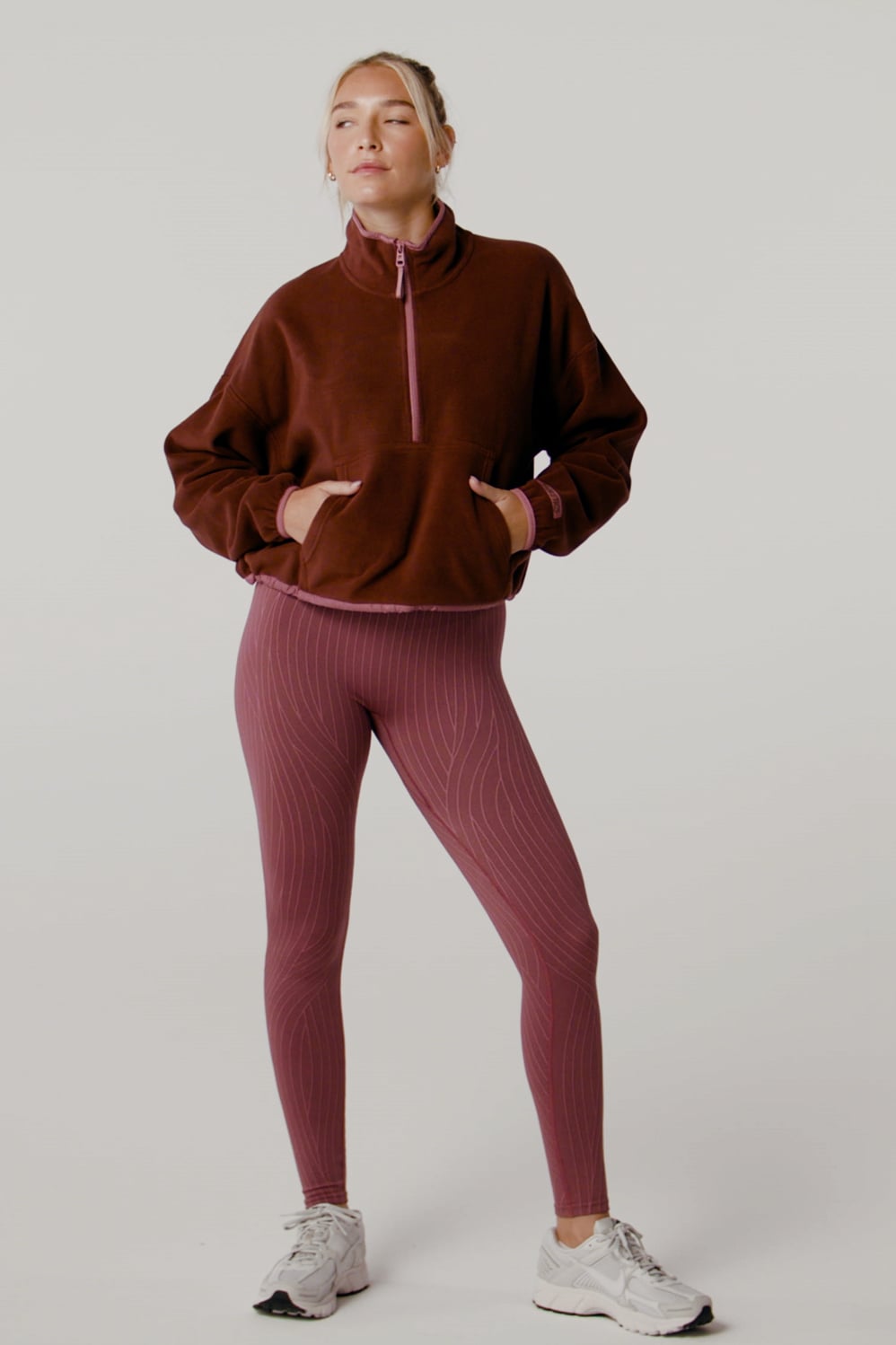 Fabletics No Chill Fleece Half-Zip