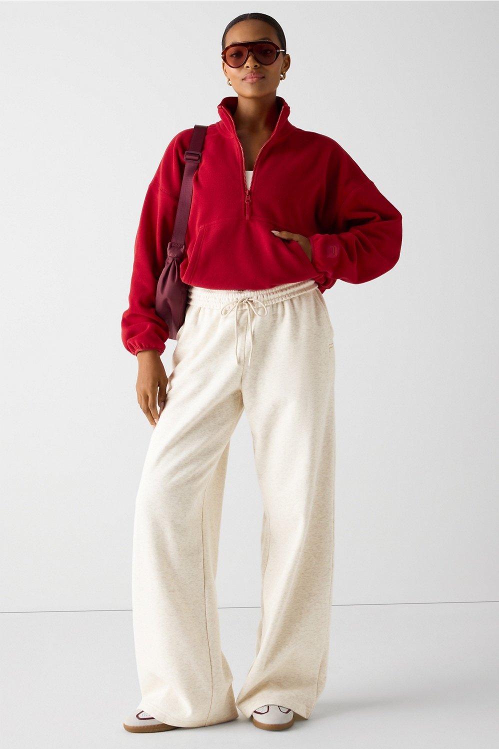 Fabletics No Chill Fleece Half-Zip
