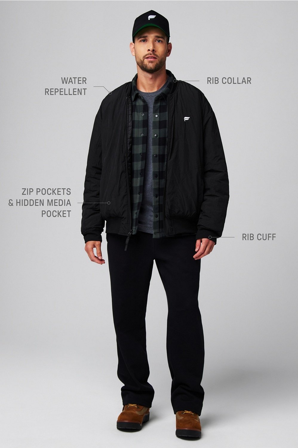 Fabletics The Essential Reversible Bomber