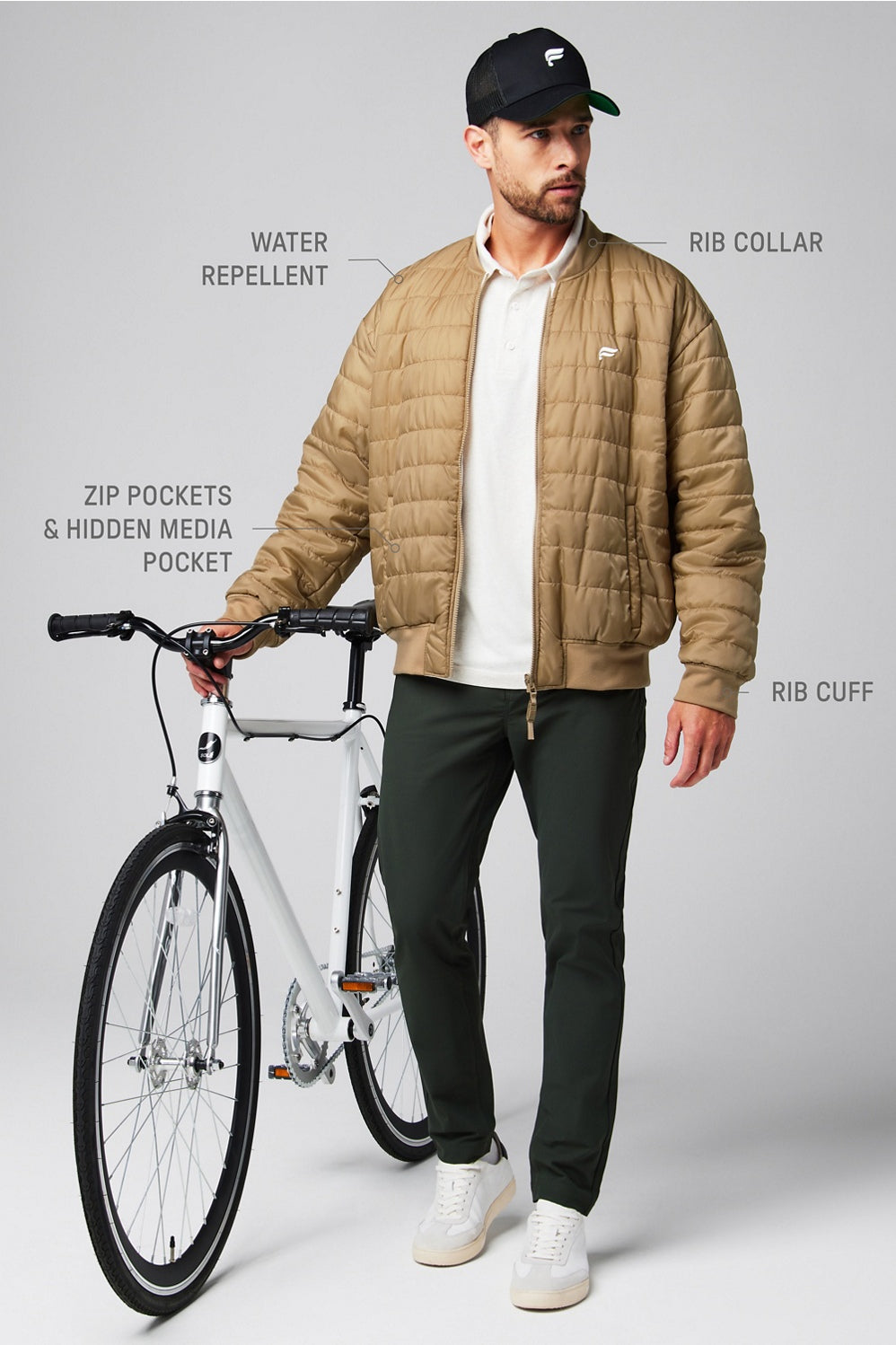 Fabletics The Essential Reversible Bomber