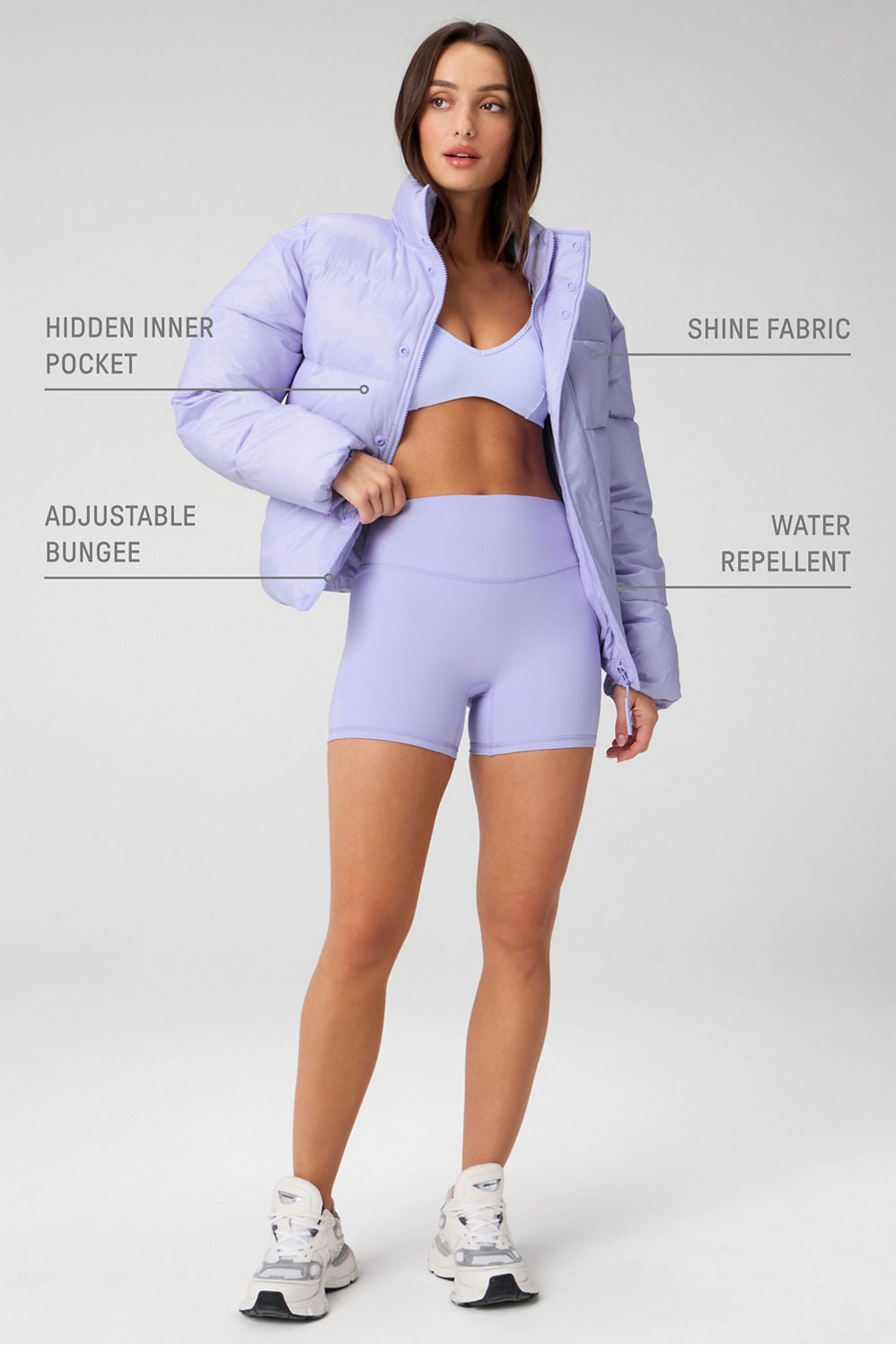 Fabletics Essential Shine Puffer