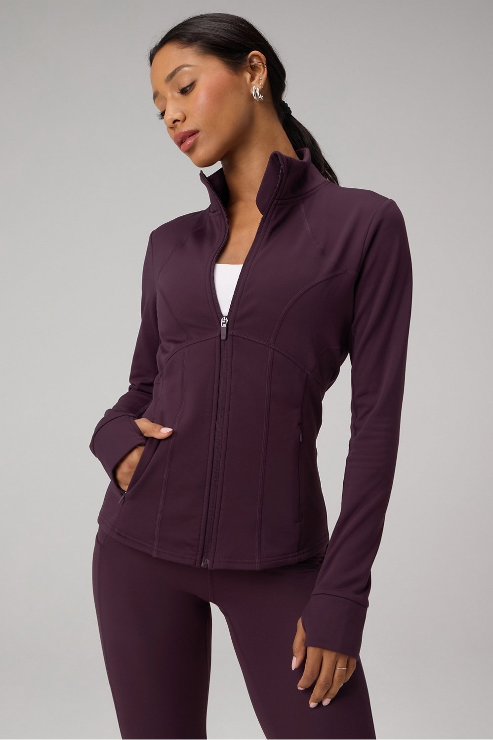 Fabletics Cold Weather Full-Zip Jacket