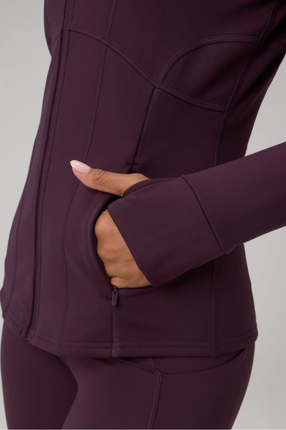 Fabletics Cold Weather Full-Zip Jacket