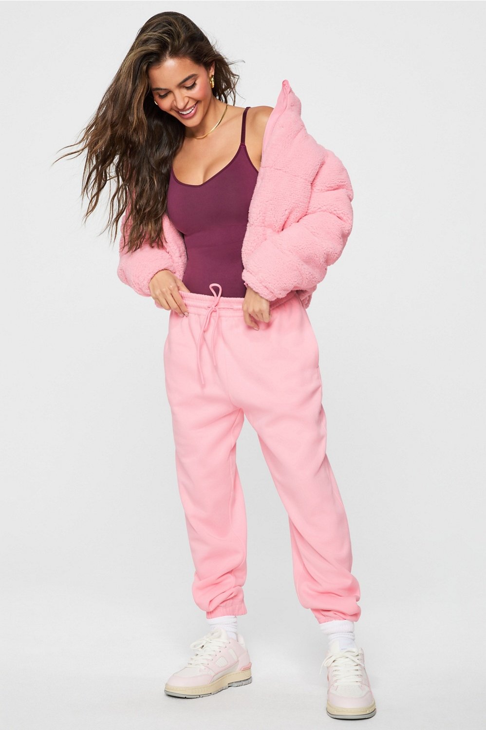 Fabletics Teddy Puffer Jacket