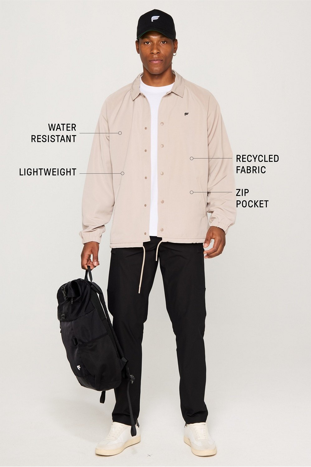 Fabletics The Outpost Coaches Jacket