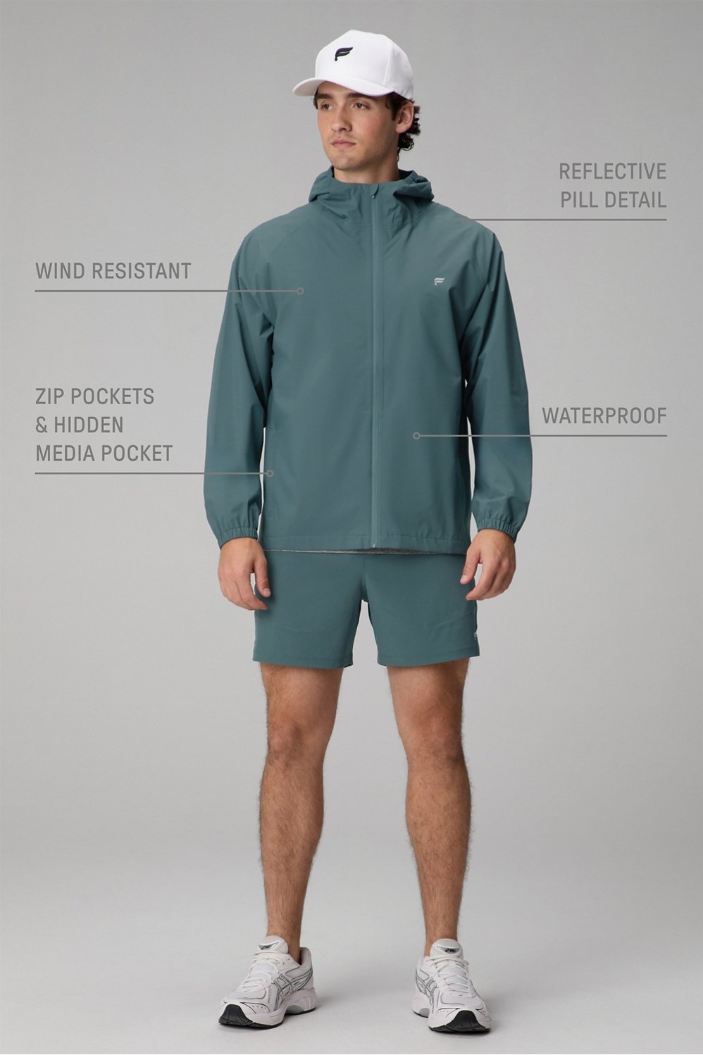 Fabletics The Waterproof Rain Jacket