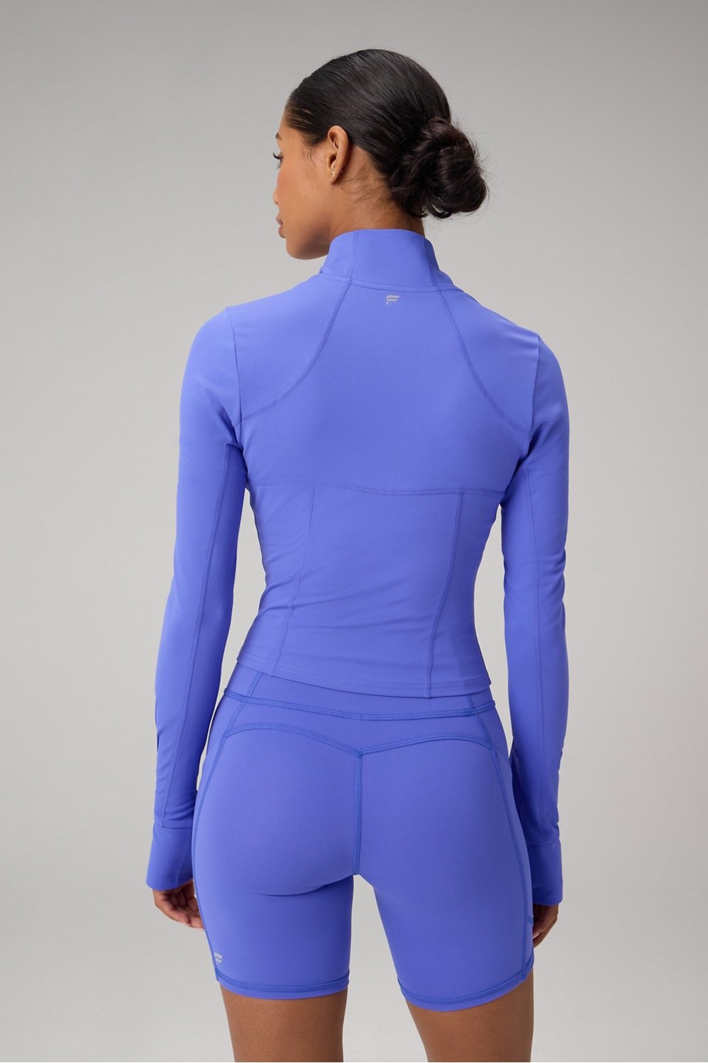 Fabletics Perfect Storm Cropped Train Jacket