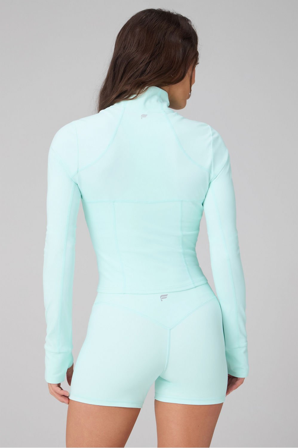 Fabletics Perfect Storm Cropped Train Jacket