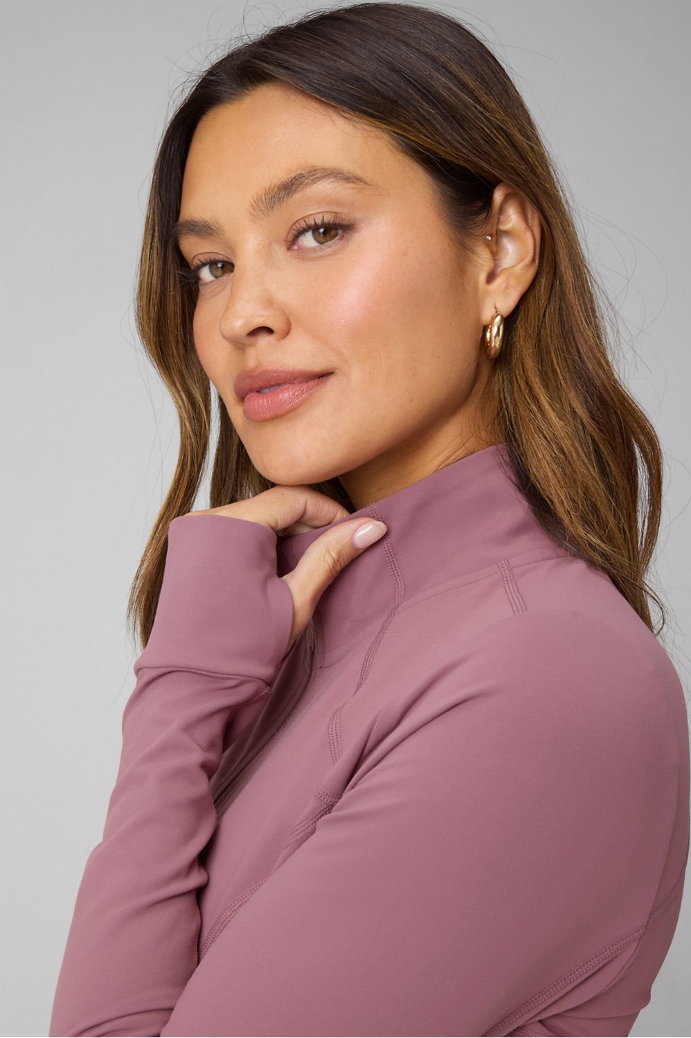 Fabletics Perfect Storm Cropped Train Jacket