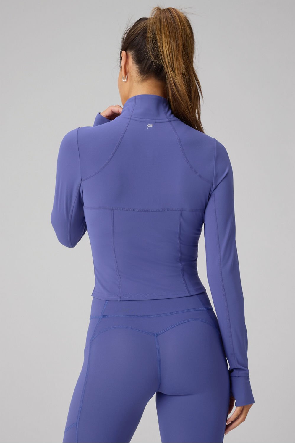 Fabletics Perfect Storm Cropped Train Jacket