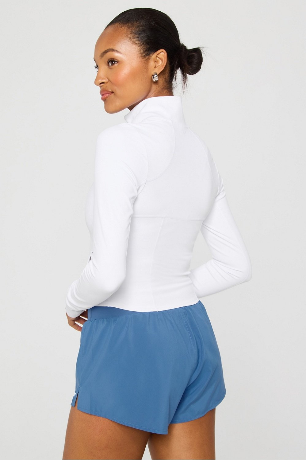 Fabletics Perfect Storm Cropped Train Jacket