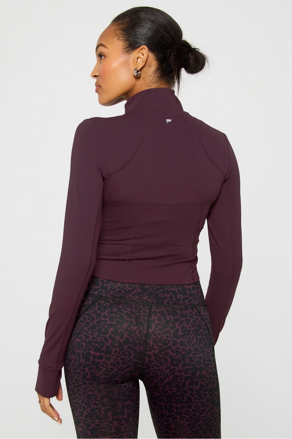 Fabletics Perfect Storm Cropped Train Jacket