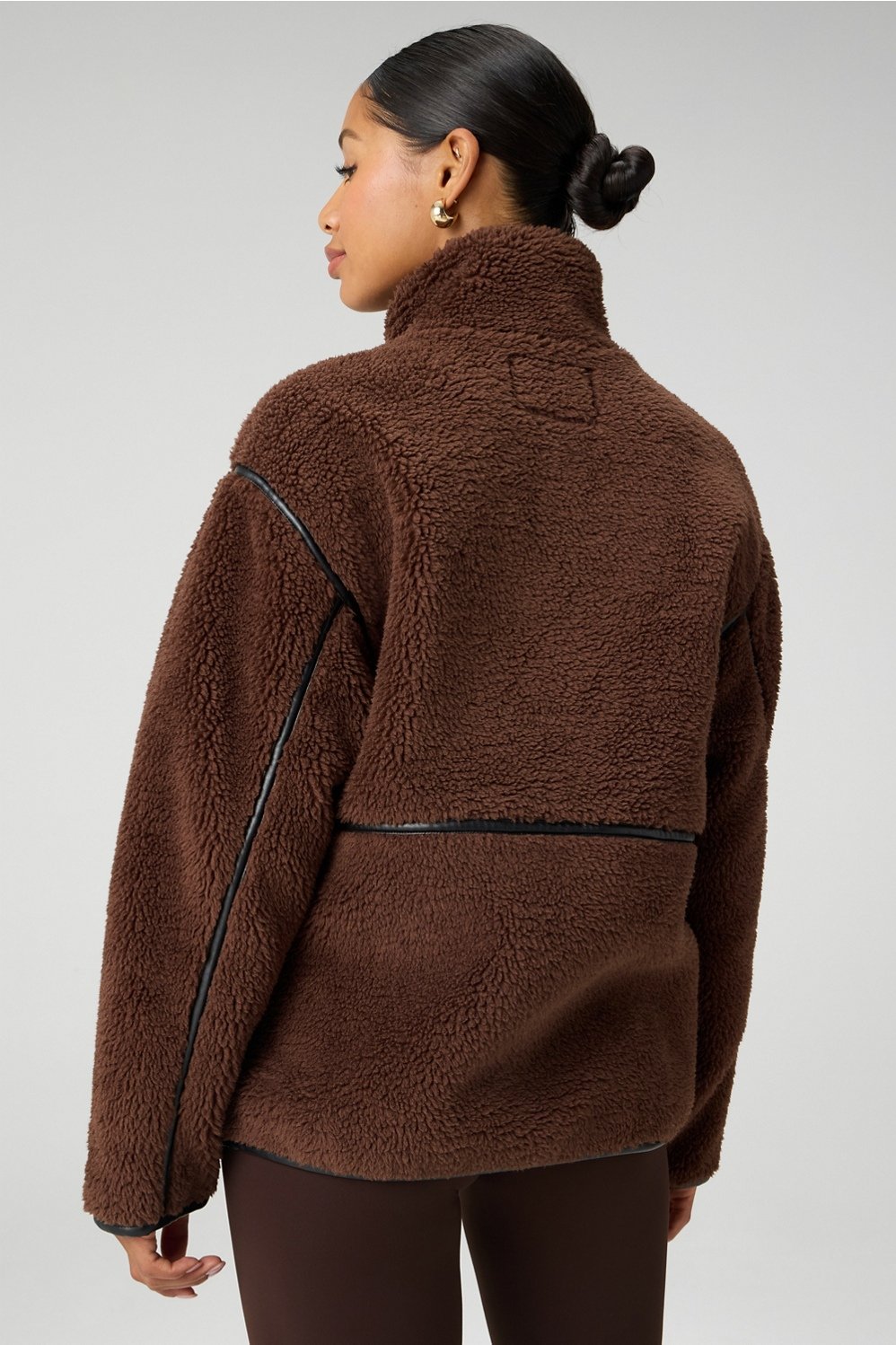 Fabletics Teddy Mid-Length Jacket