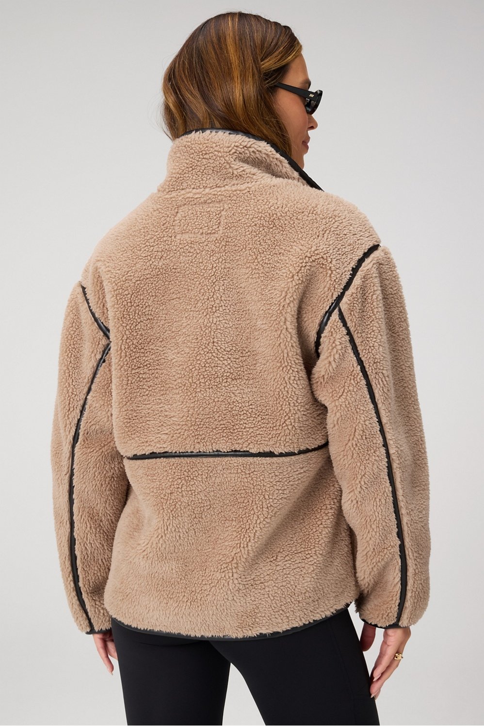 Fabletics Teddy Mid-Length Jacket