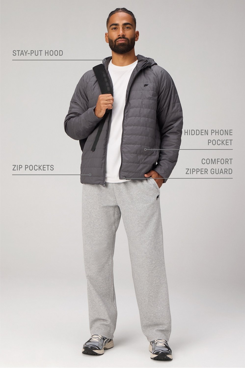Fabletics The Commuter Light Fill Jacket