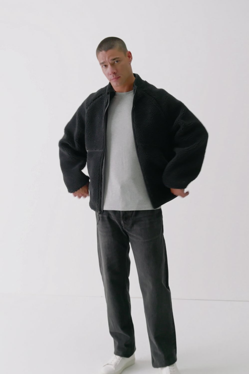 Fabletics The Summit High Pile Fleece Jacket