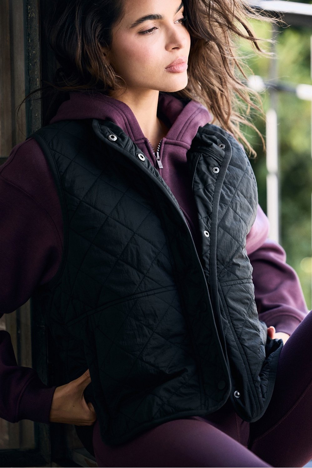 Fabletics Daydreamer+ Quilted Vest