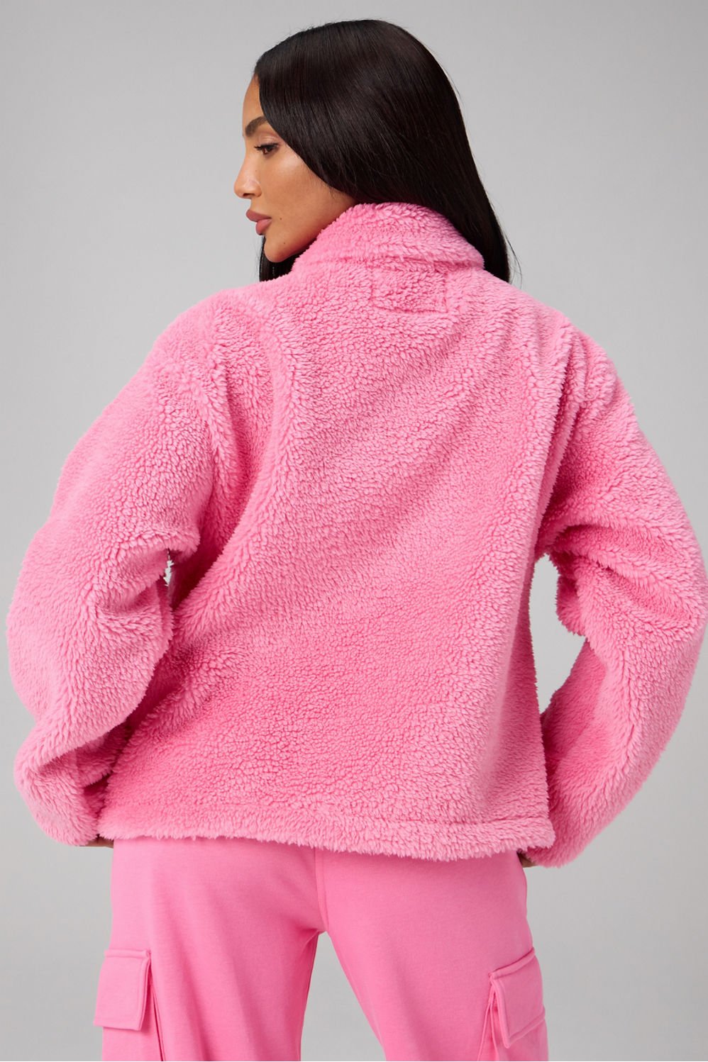 Fabletics Teddy Half-Zip Pullover