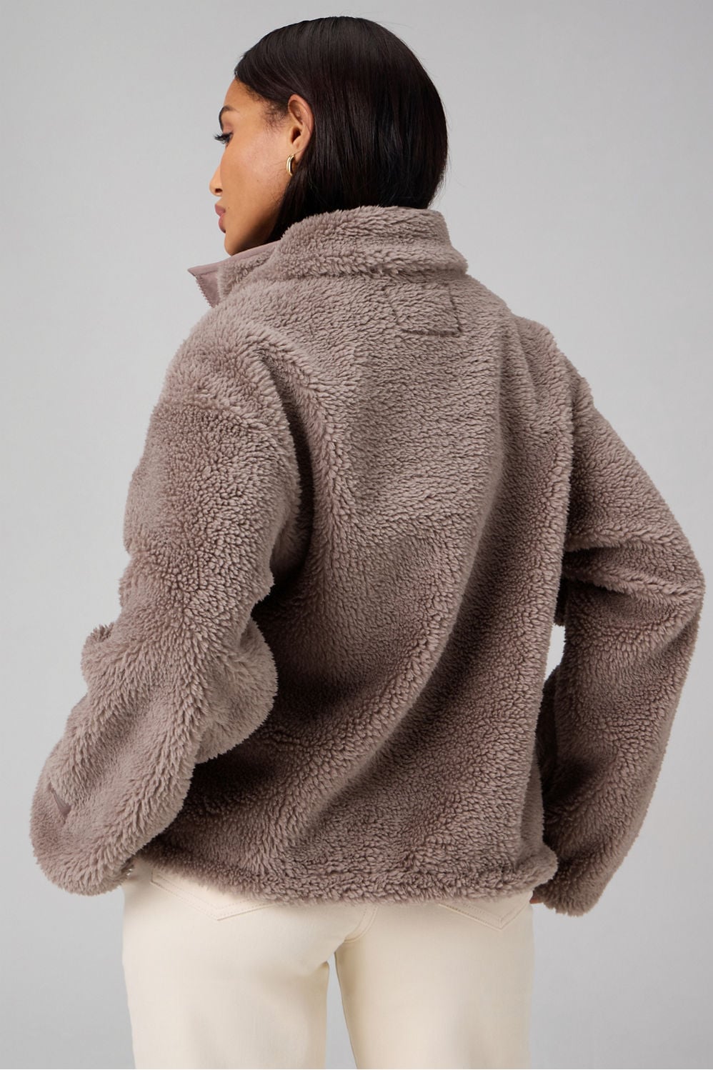 Fabletics Teddy Half-Zip Pullover