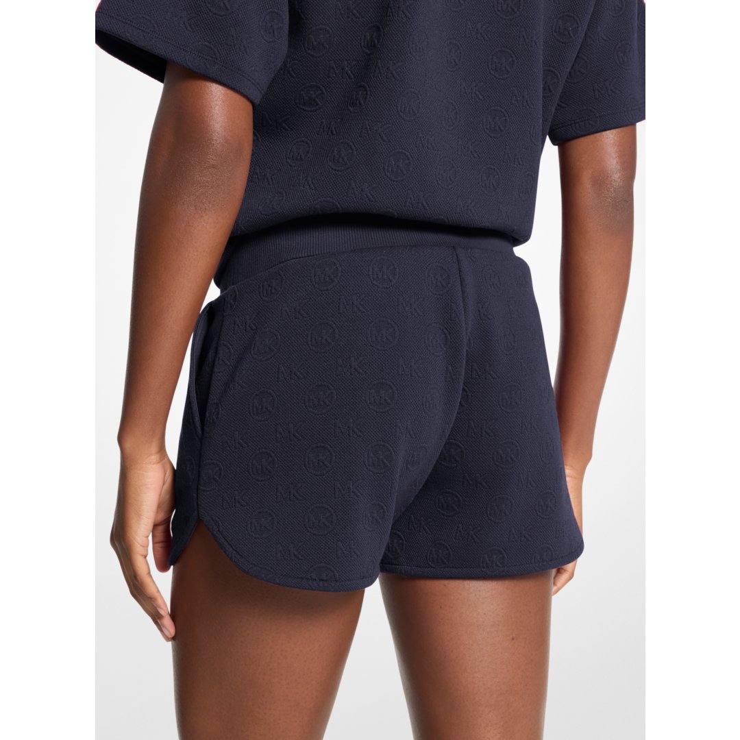Michael Kors Logo Jacquard Knit Shorts MIDNIGHTBLUE