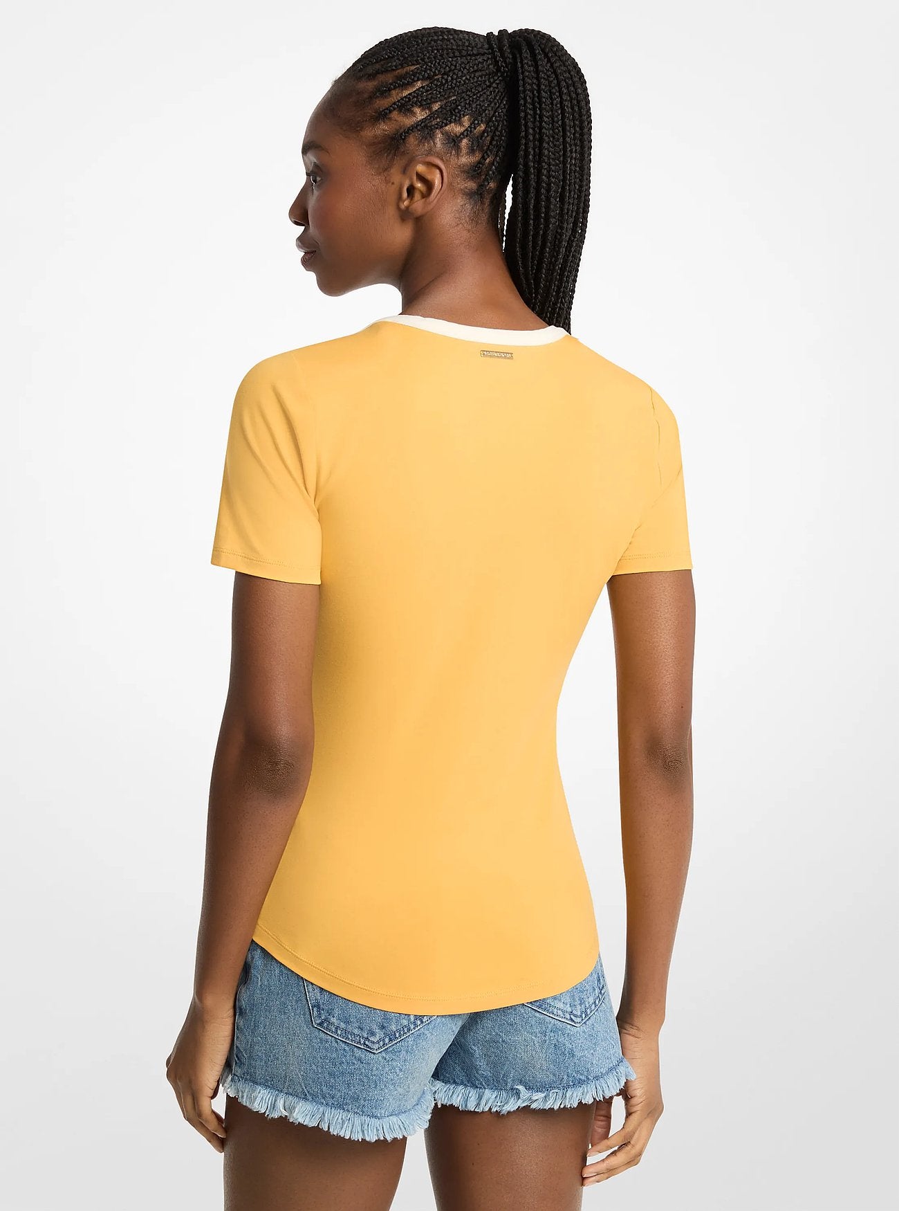Michael Kors KORS Stretch Jersey T-Shirt HONEYWHEAT