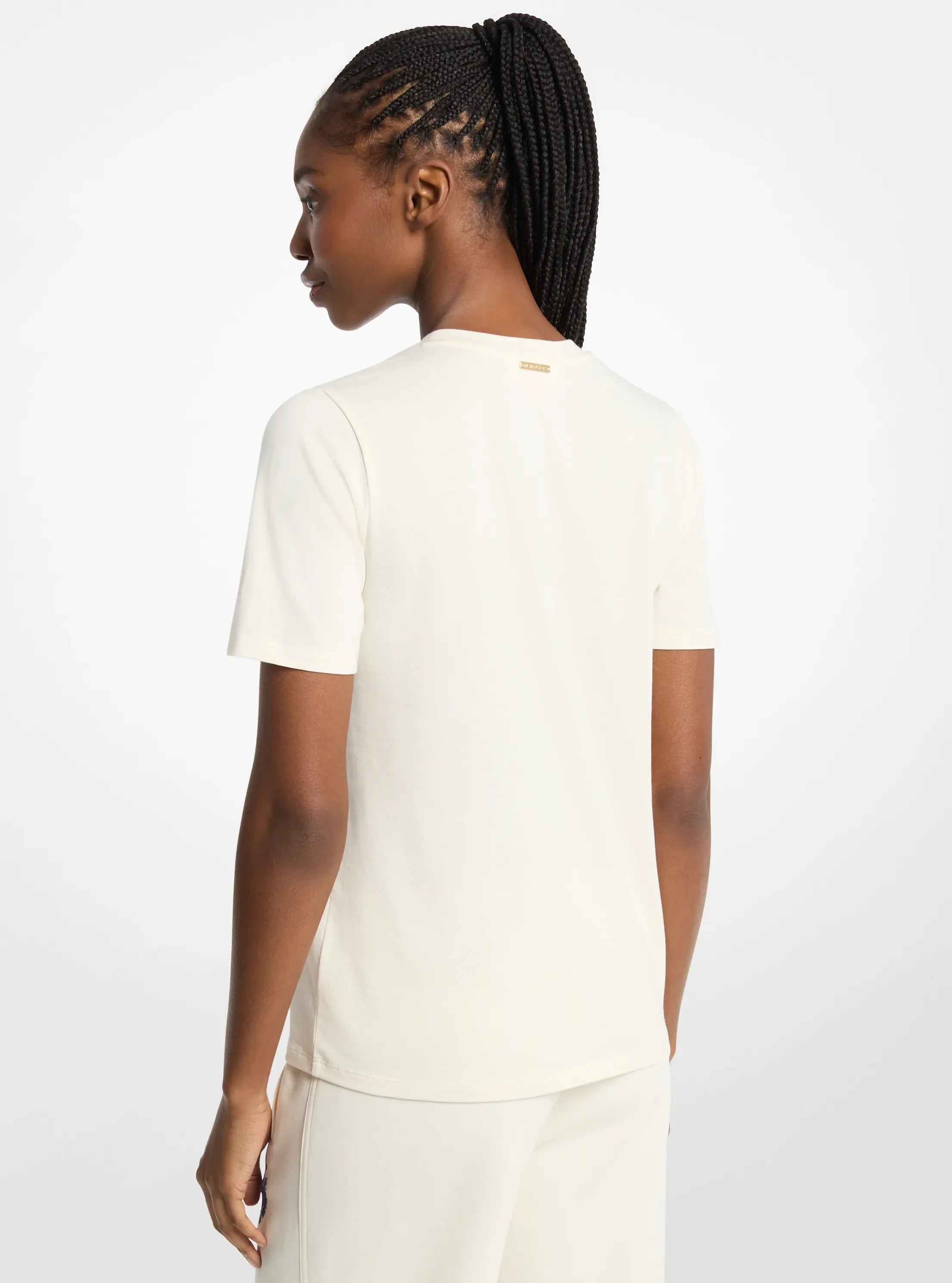 Michael Kors Graphic Logo T-Shirt BONE