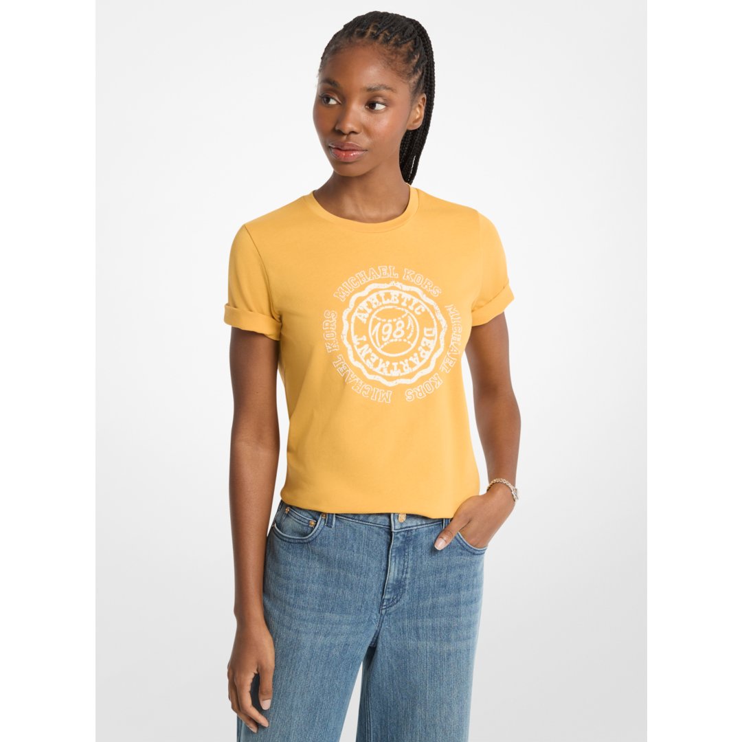 Michael Kors Graphic Logo T-Shirt HONEYWHEAT