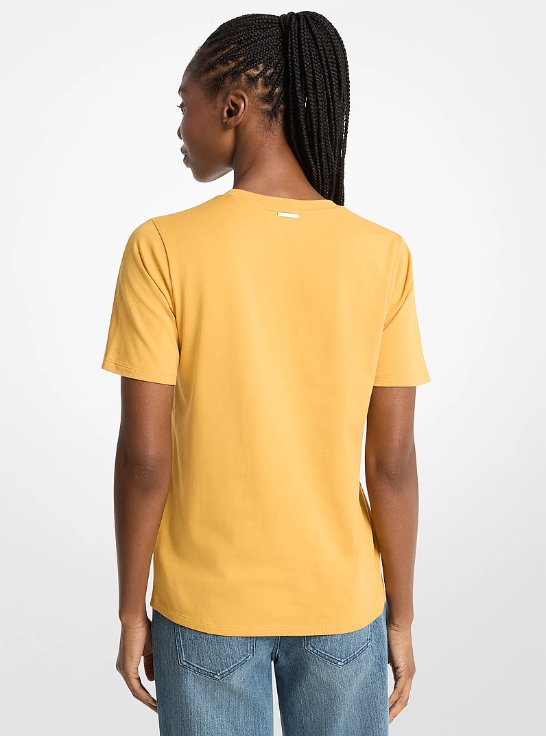 Michael Kors Graphic Logo T-Shirt HONEYWHEAT