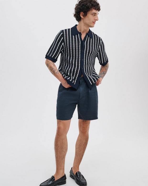 Rag & Bone Jackson Linen Shorts