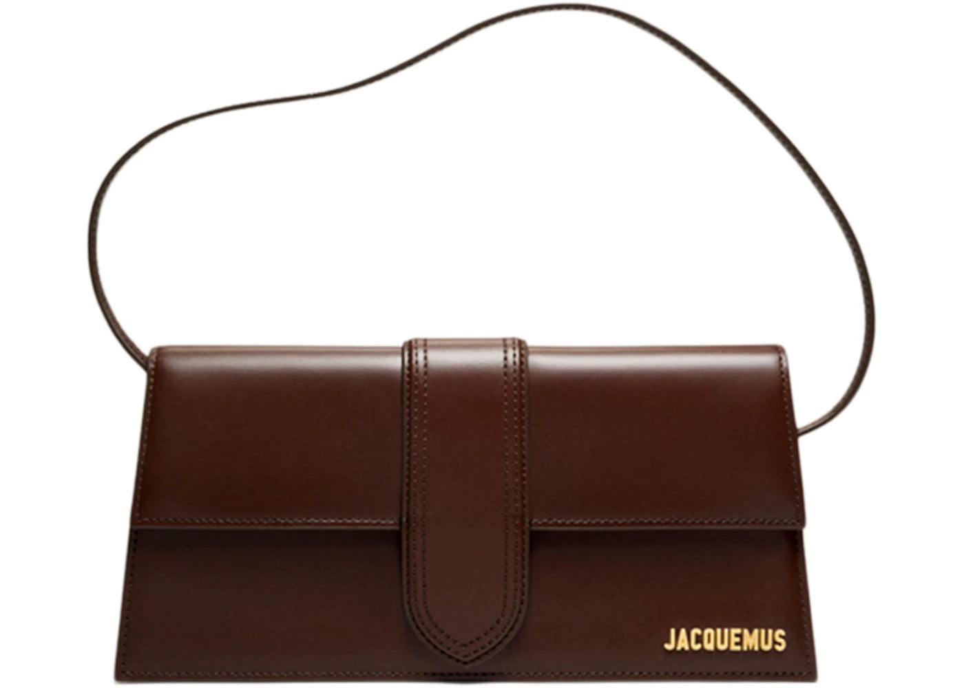 jacquemus le bambino long flap bag brown