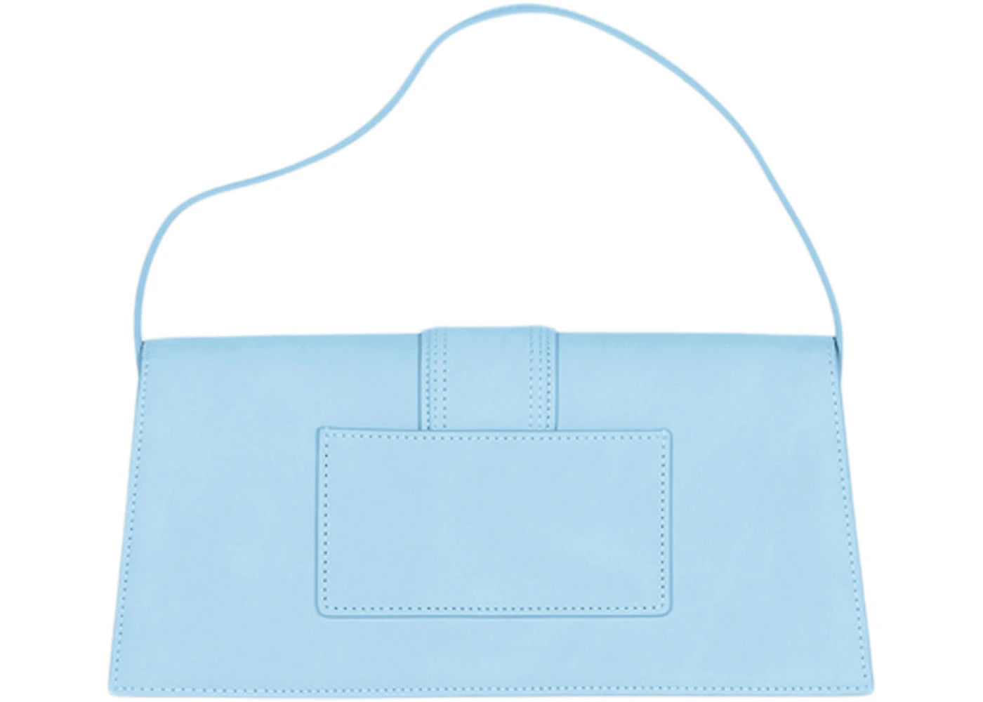 jacquemus le bambino long flap shoulder bag light blue