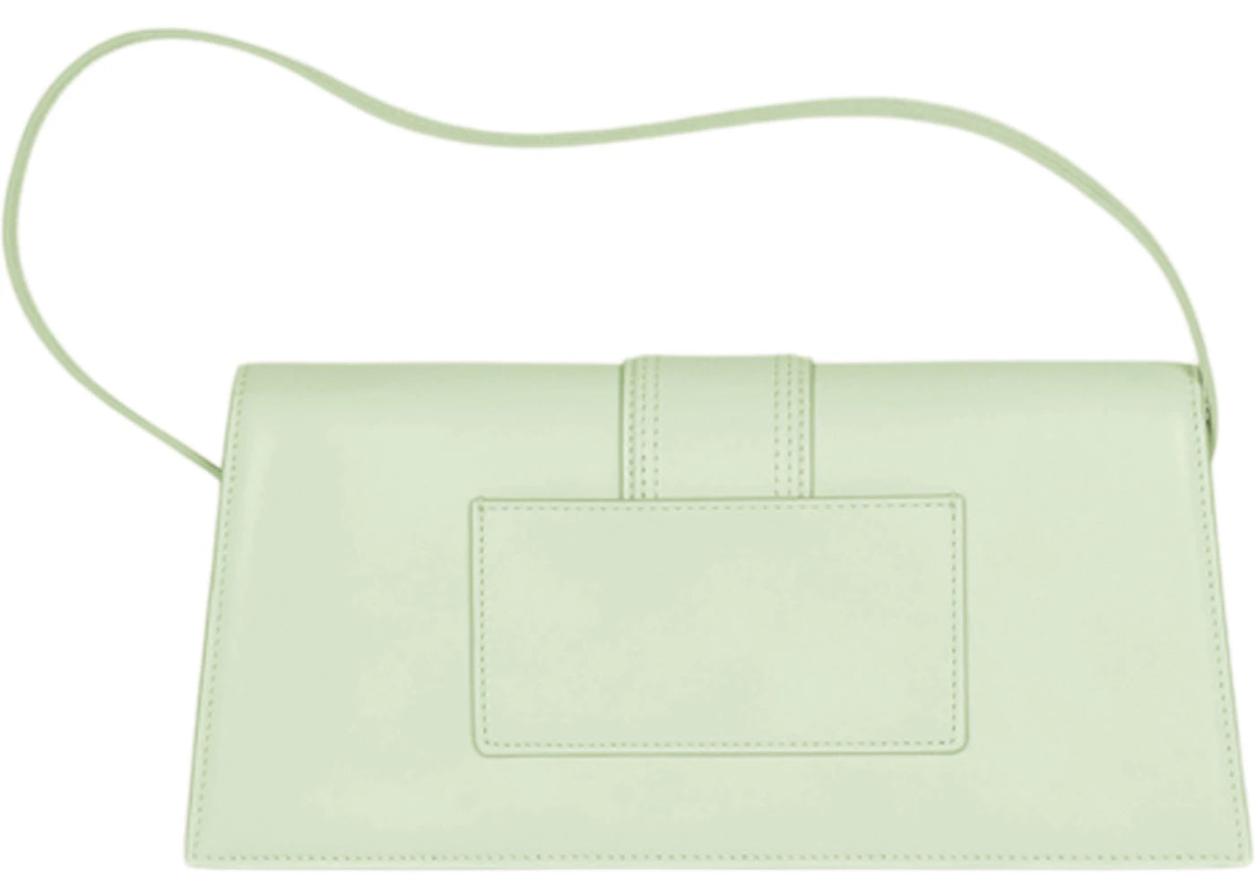 jacquemus le bambino long flap shoulder bag light green