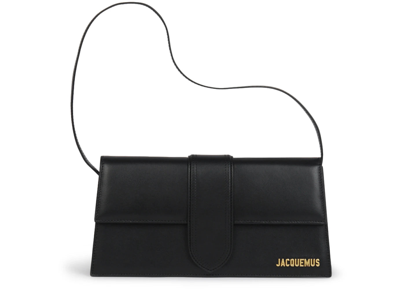 jacquemus le bambino long shoulder bag black