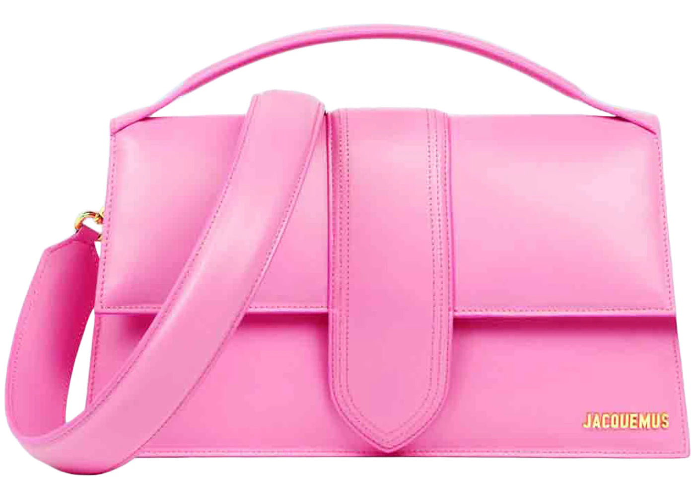 JACQUEMUS Le Bambinou ルバンビーノウ ハンドバッグ ピンク pink-leather-le-grand-bambino-
