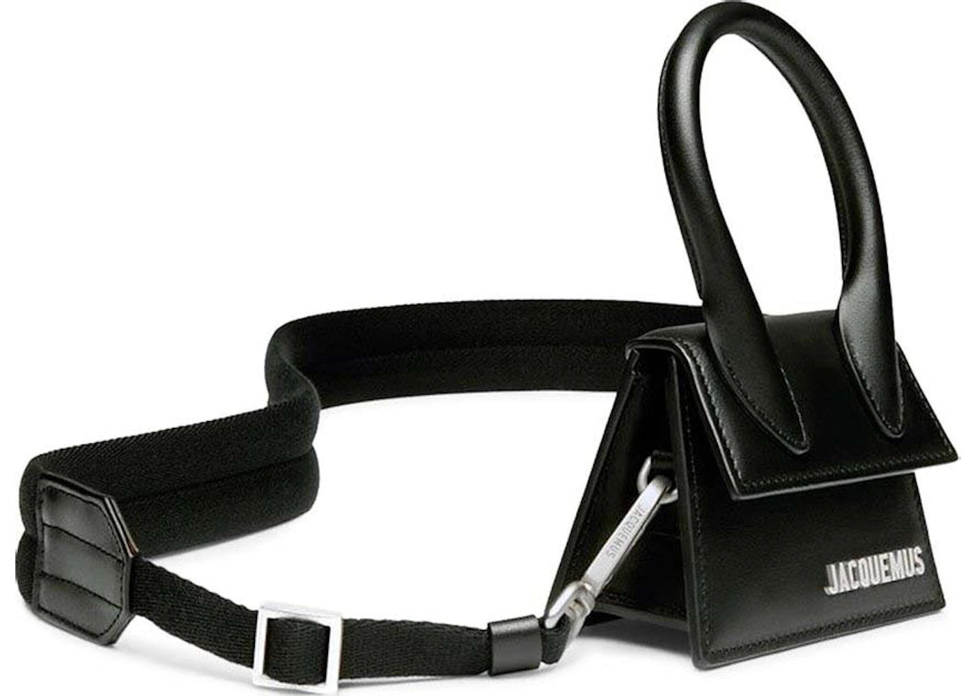 jacquemus le chiquito moyen black/silver