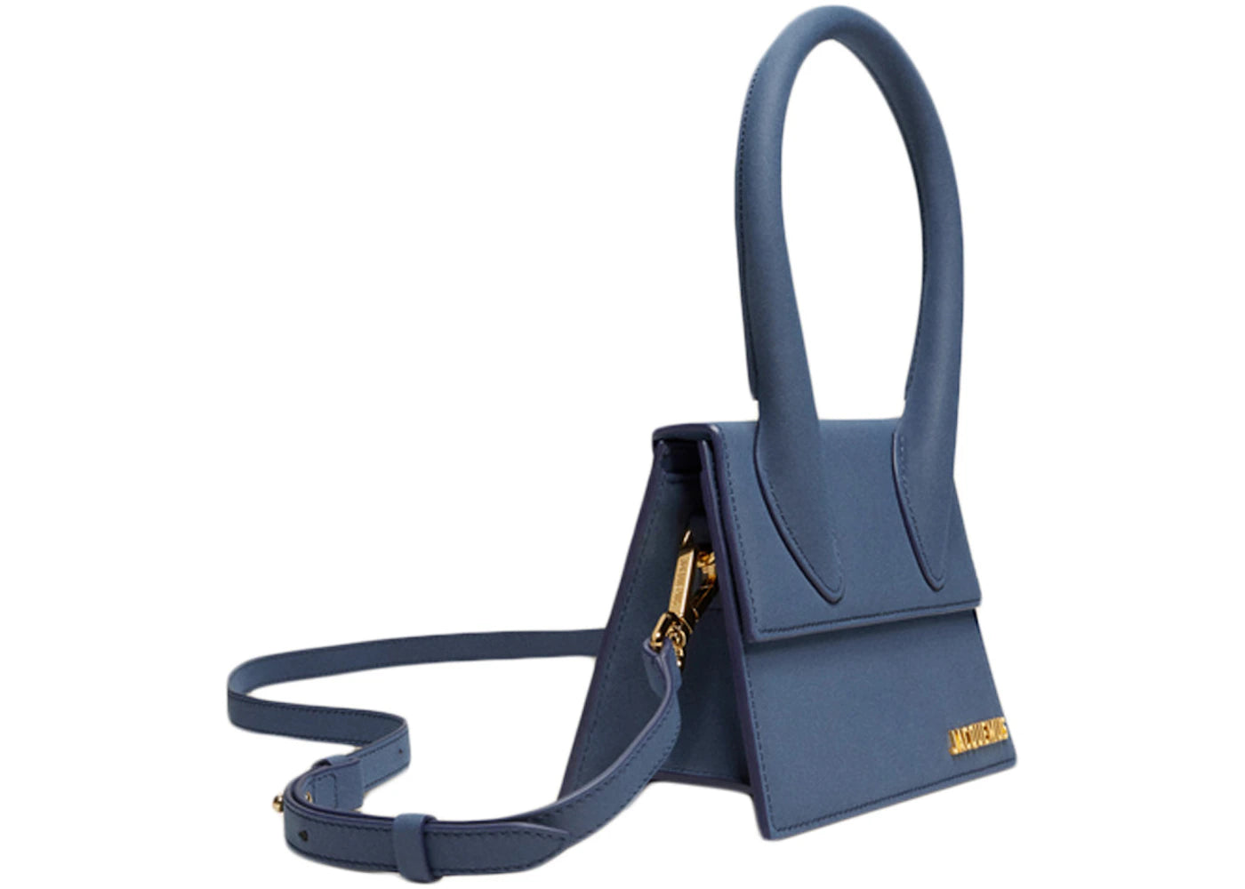 jacquemus le chiquito moyen signature handbag dark navy