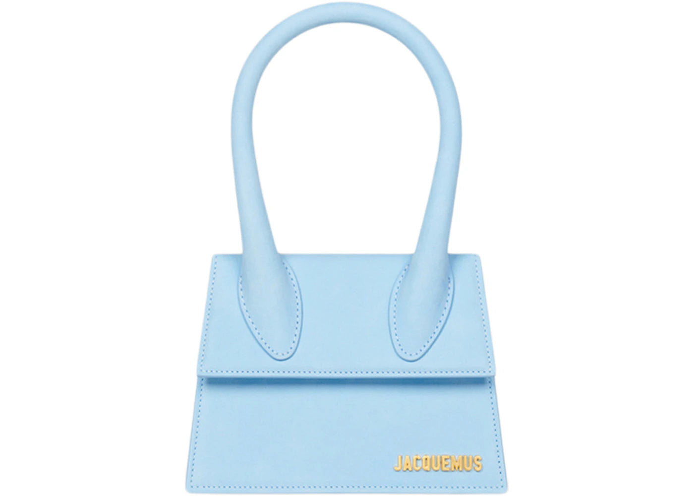 Jacquemus Le Chiquito Moyen Signature Handbag Light Blue OS