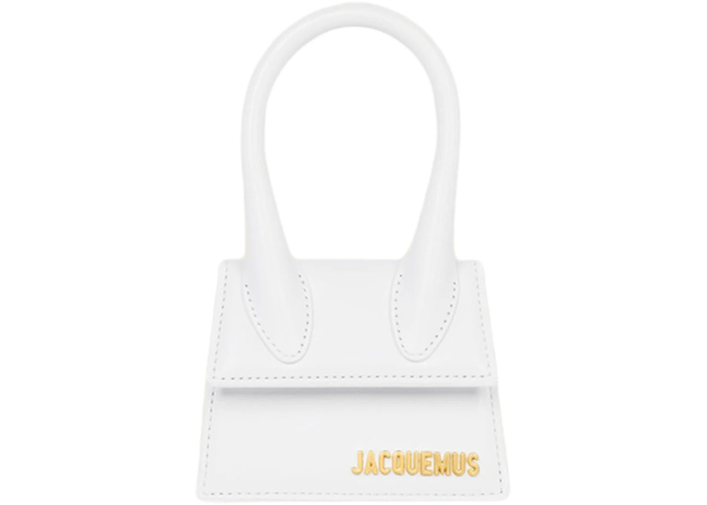 jacquemus le chiquito signature handbag mini white