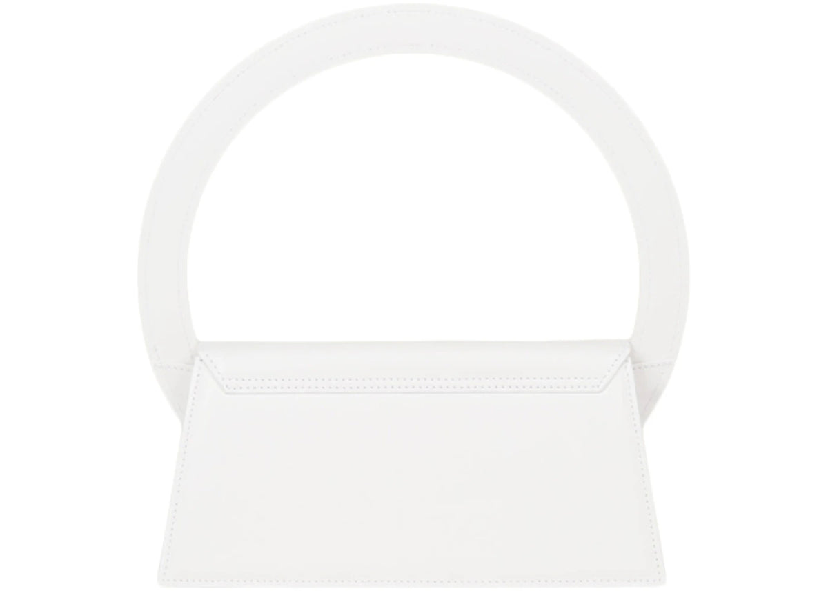 Jacquemus Le Sac Rond Circle Purse White