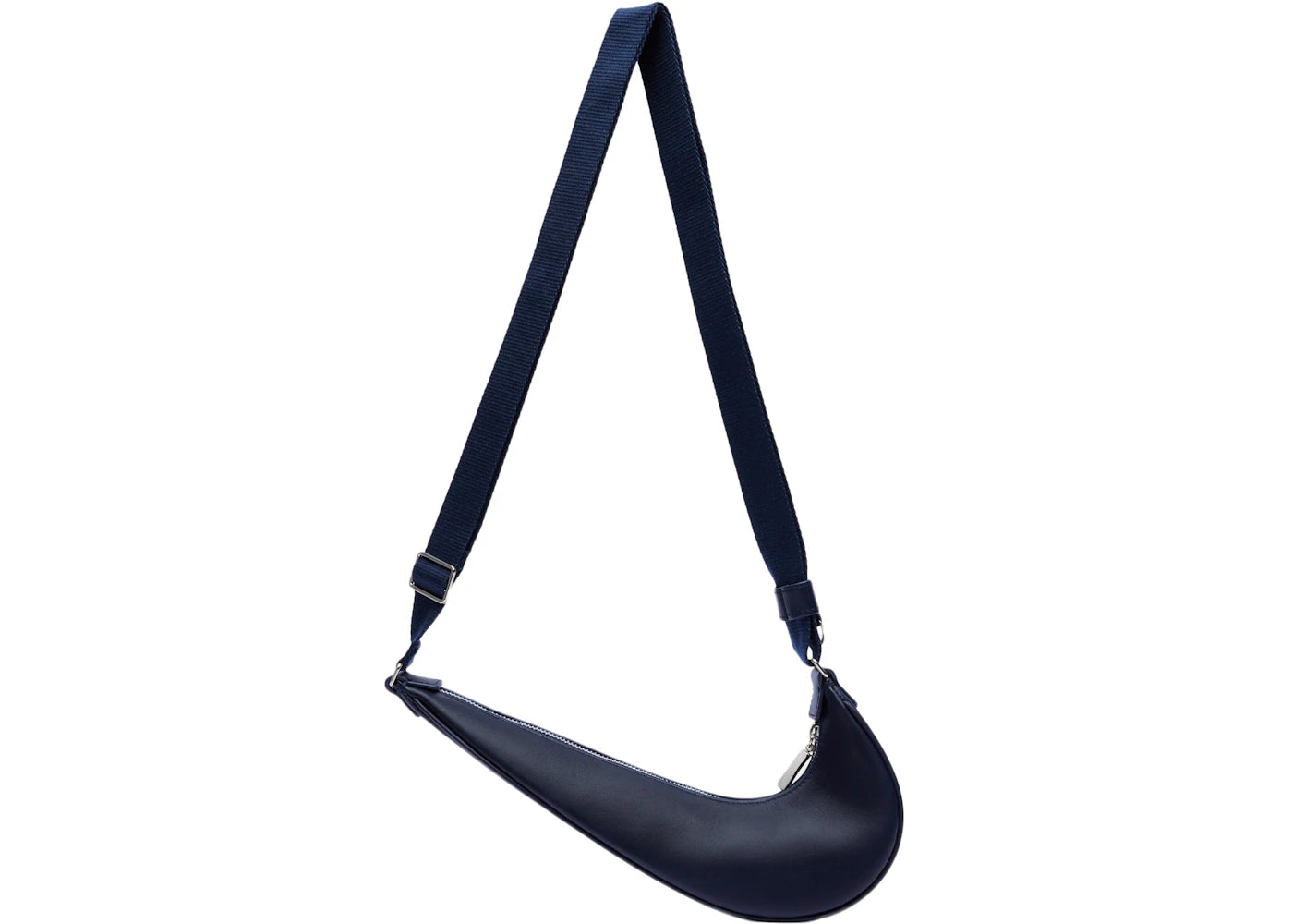 jacquemus x nike le sac swoosh small dark navy