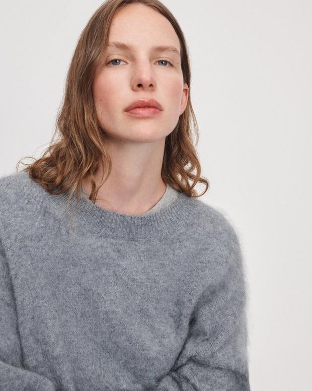 Rag & Bone Jada Brushed Cashmere Crewneck